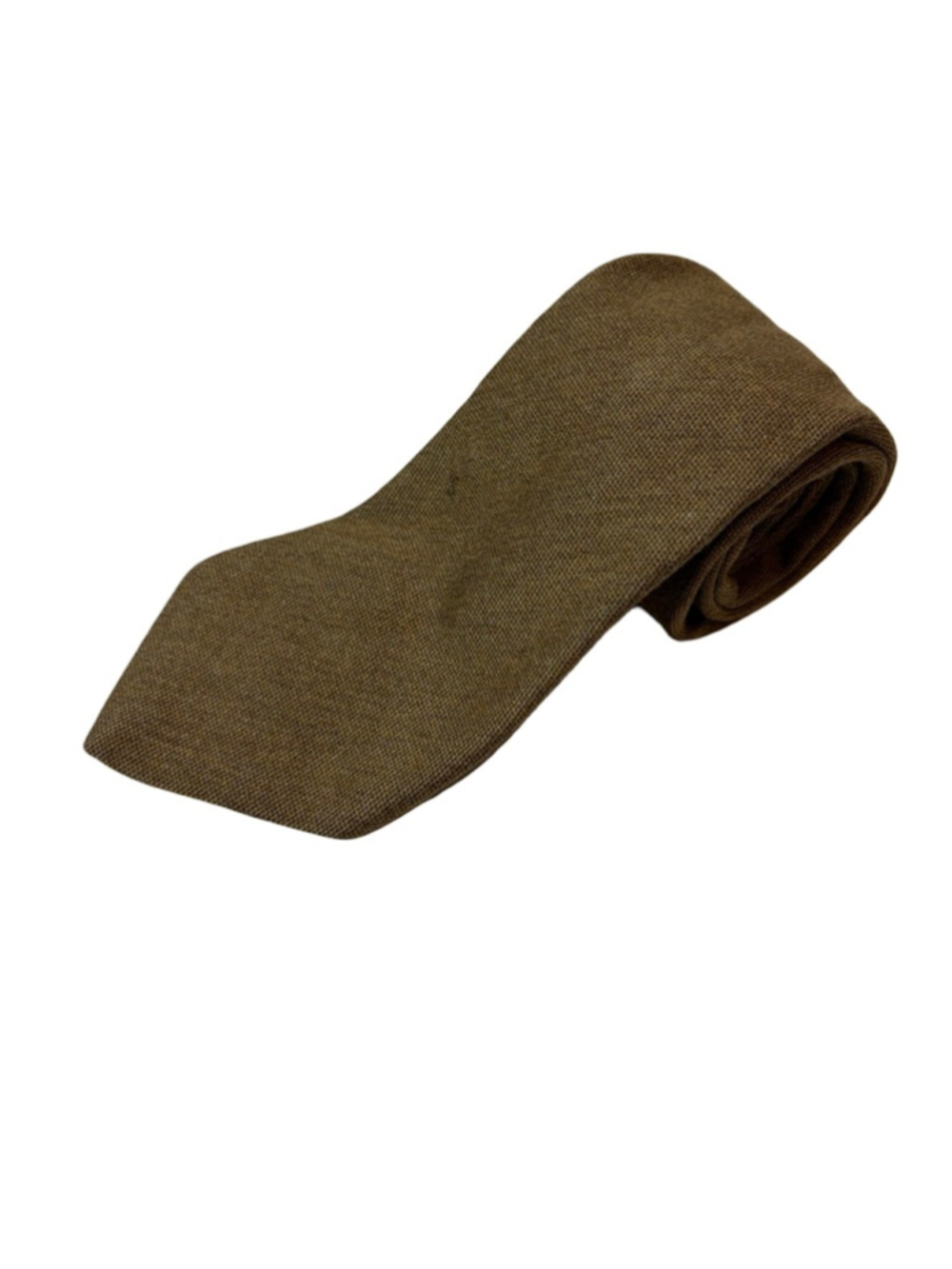 Bullock & Jones San Francisco Cashmere Brown Italian Tie Necktie